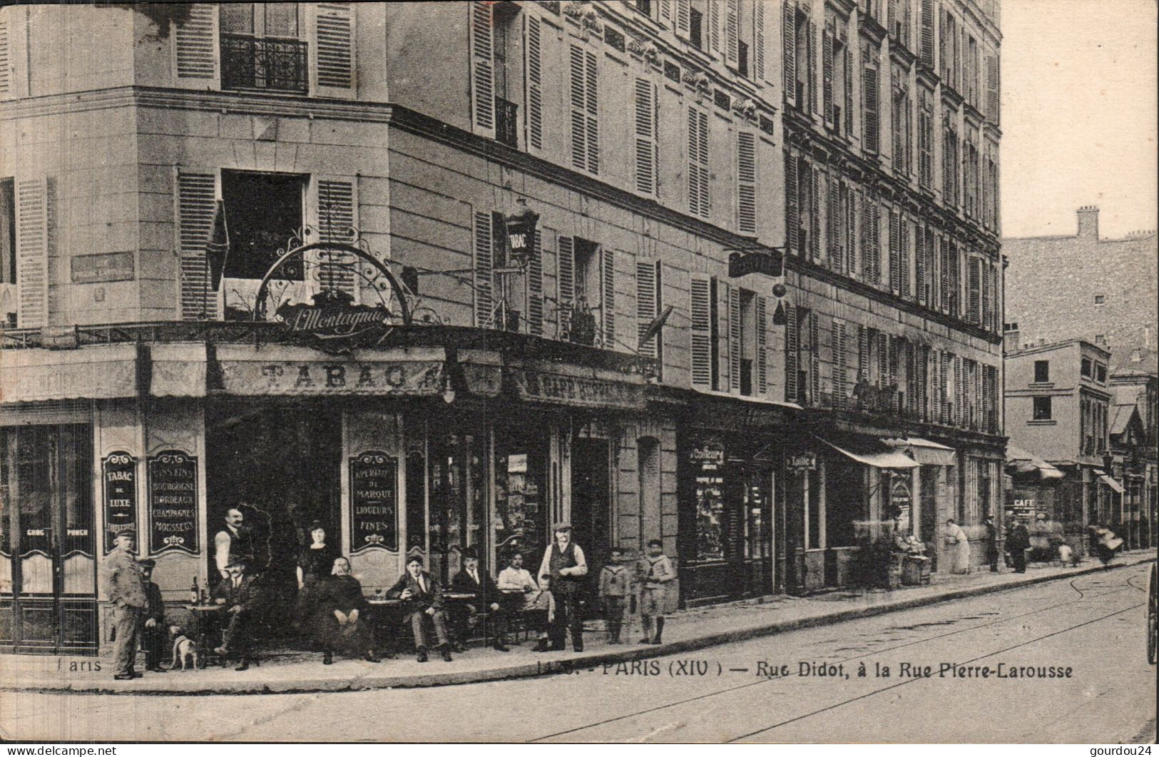 PARIS - Rue Didot , à La Rue Pierre-Larousse - District 14