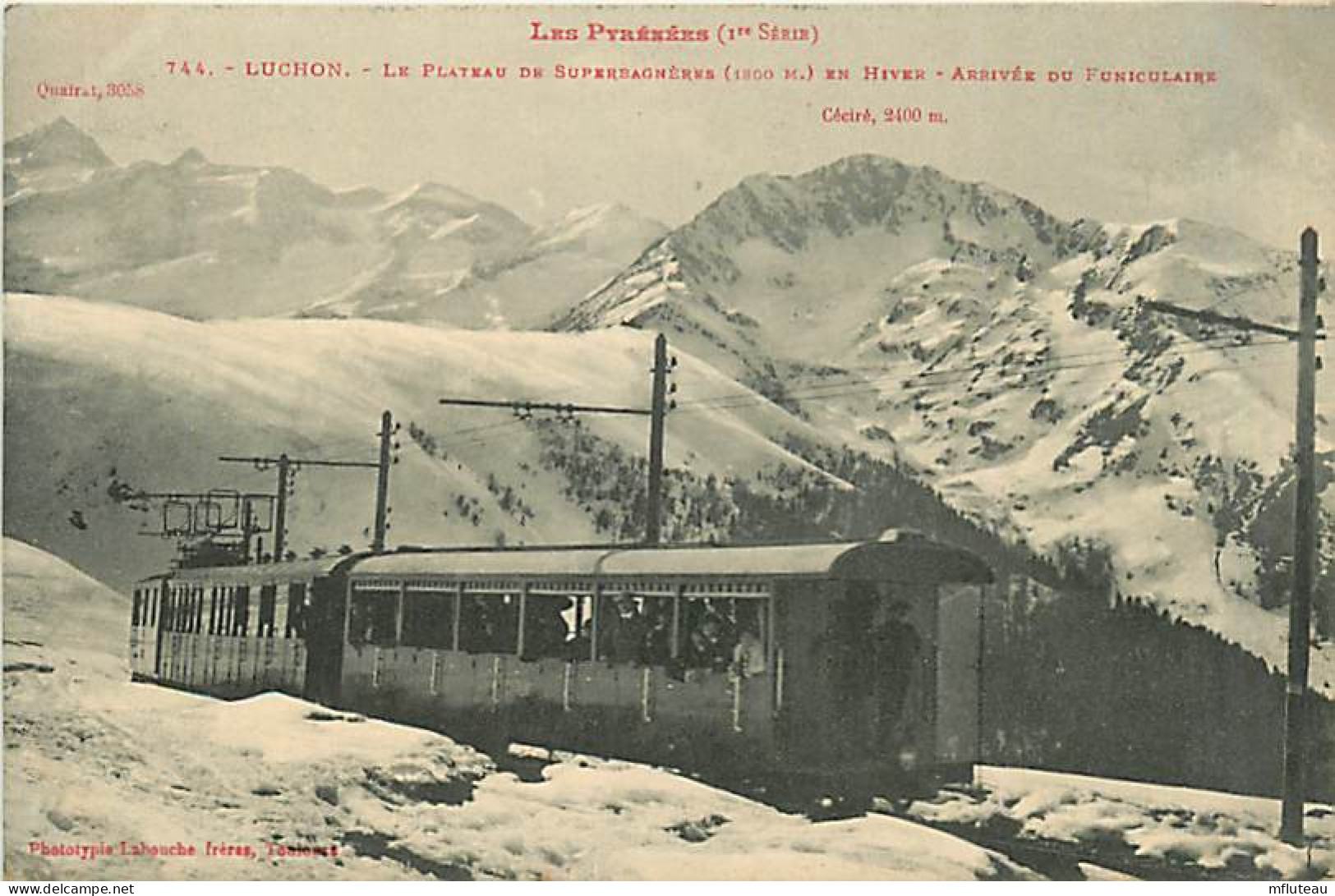 31* LUCHON  Superbagneres  Funiculaire     MA92,0783 - Luchon