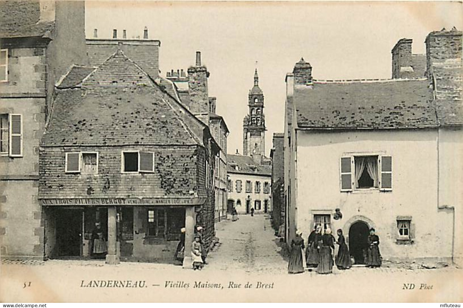 29* LANDERNEAU  Rue De Brest     MA92,0473 - Landerneau