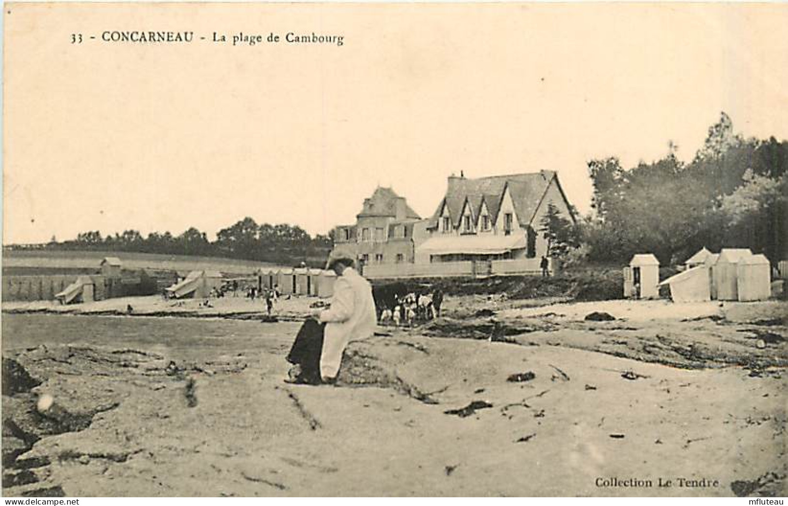 29* CONCARNEAU  Plage De Cambourg     MA92,0384 - Concarneau