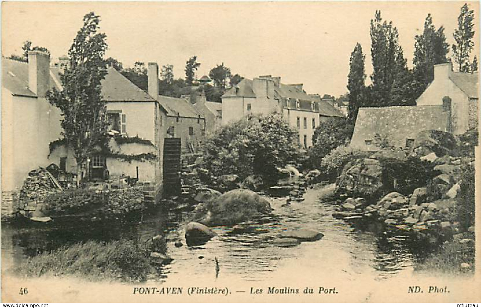 29* PONT AVEN   Moulins Du Port    MA92,0287 - Pont Aven