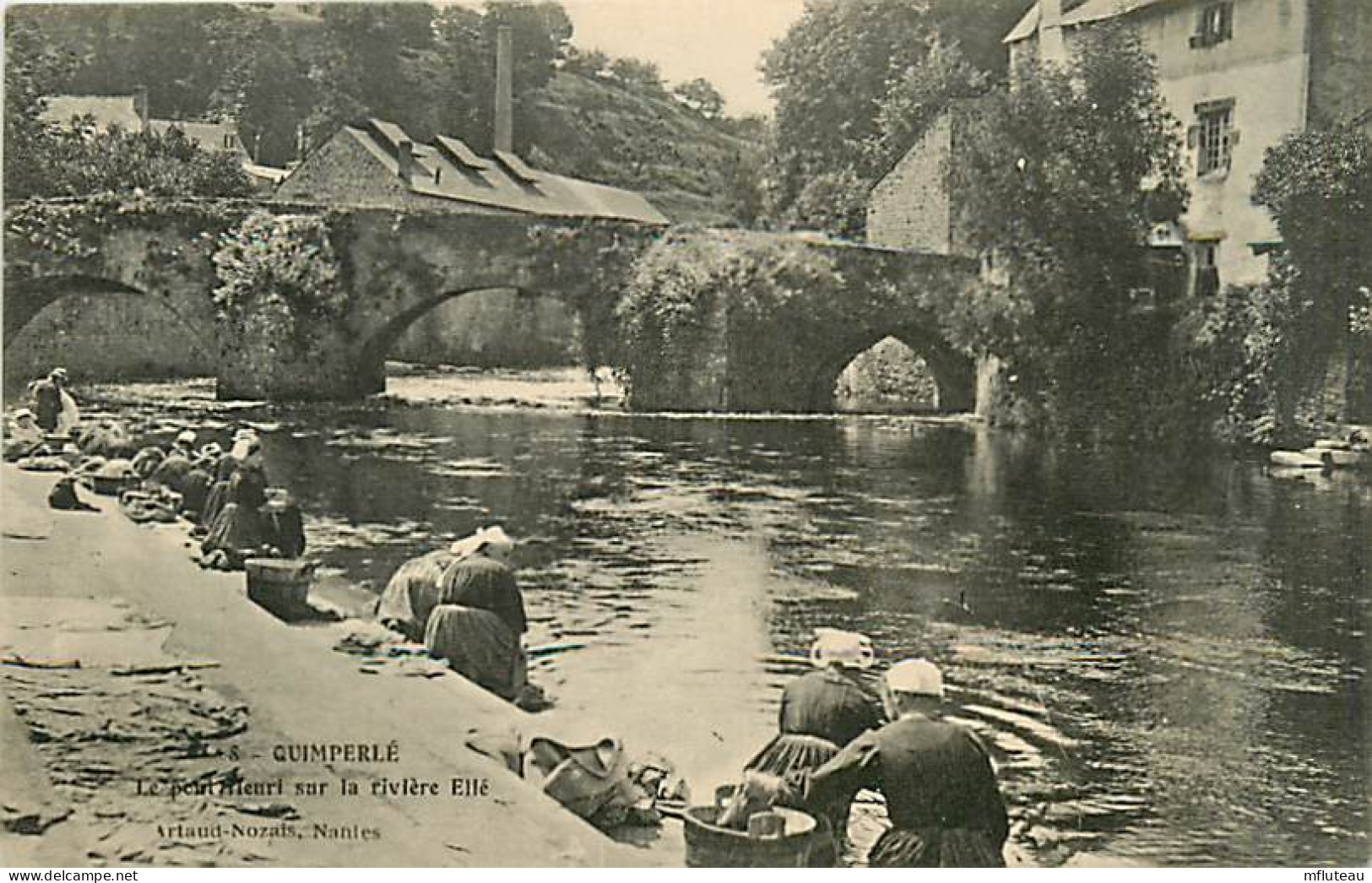 29* QUIMPERLE   Pont Fleuri  - Laveuses MA92,0283 - Quimperlé