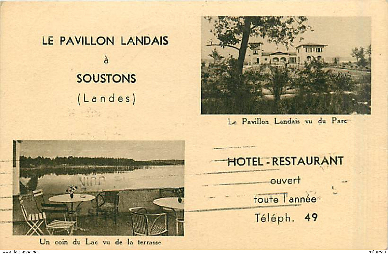 40* SOUSTON  Pavillon Landais  MA92,1378 - Other & Unclassified