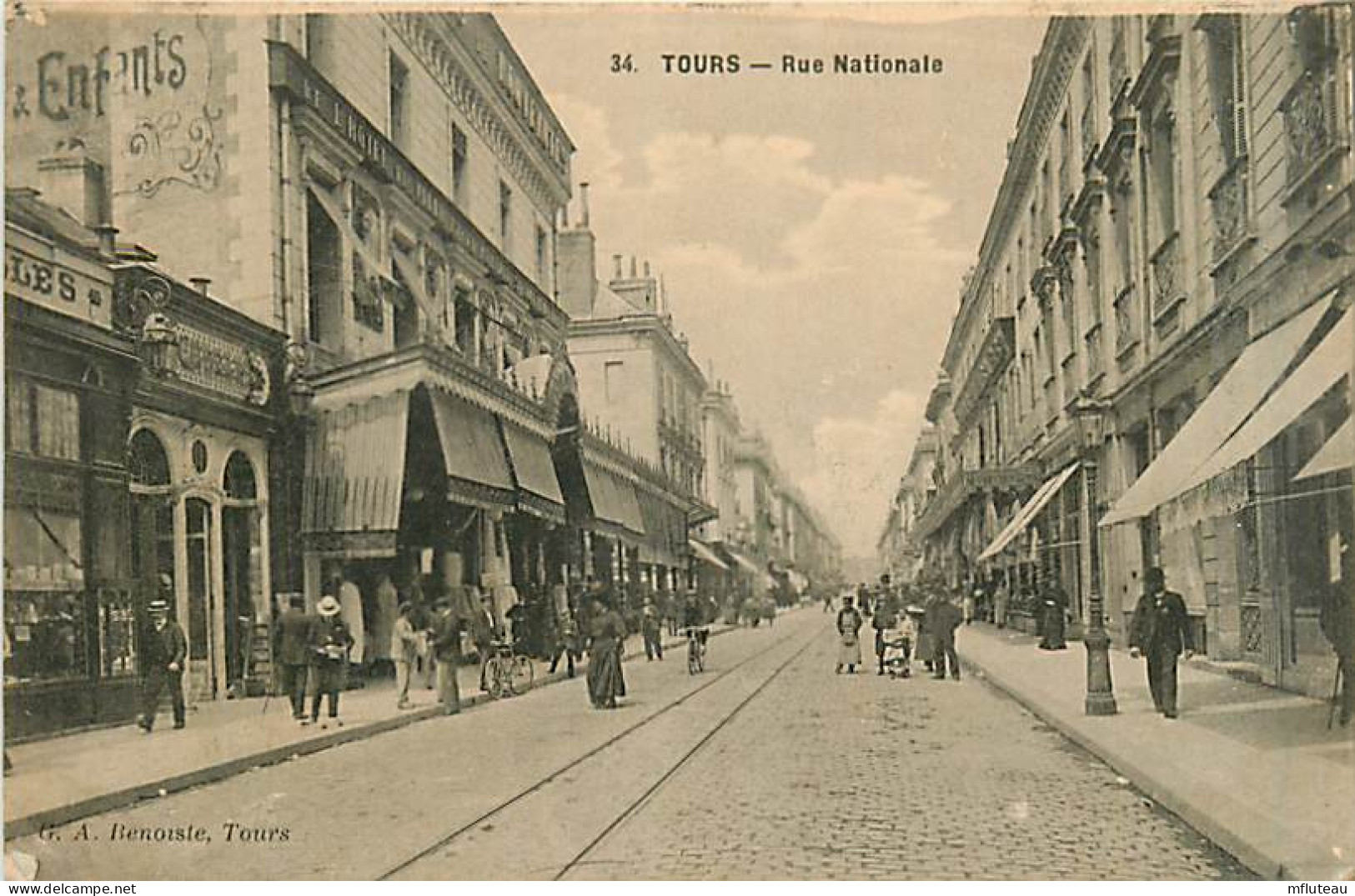 37* TOURS Rue Nationale    MA92,1246 - Tours