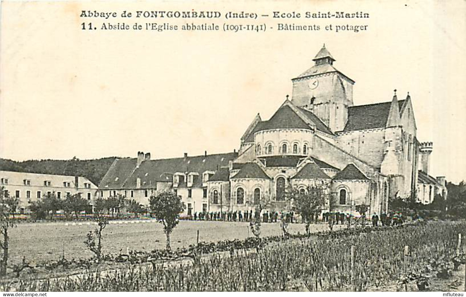 36* FONTGEMBAULT Abbaye    MA92,1203 - Andere & Zonder Classificatie