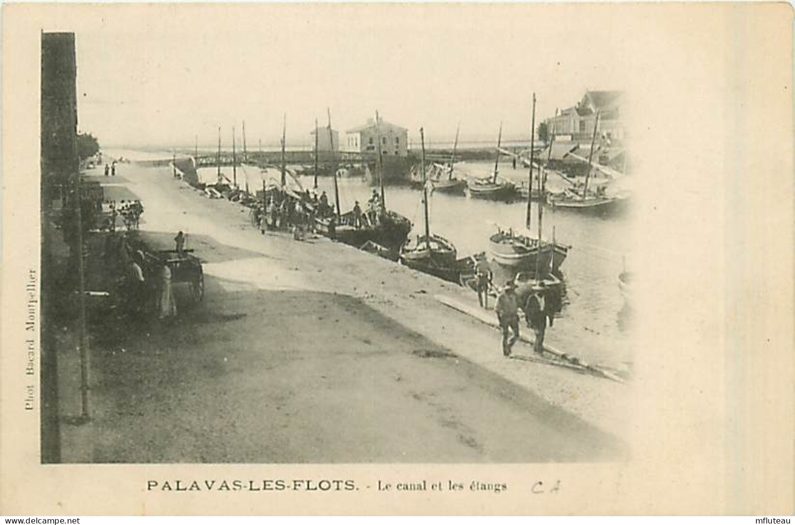 34* PALAVAS LES FLOTS    Canal   MA92,1170 - Palavas Les Flots