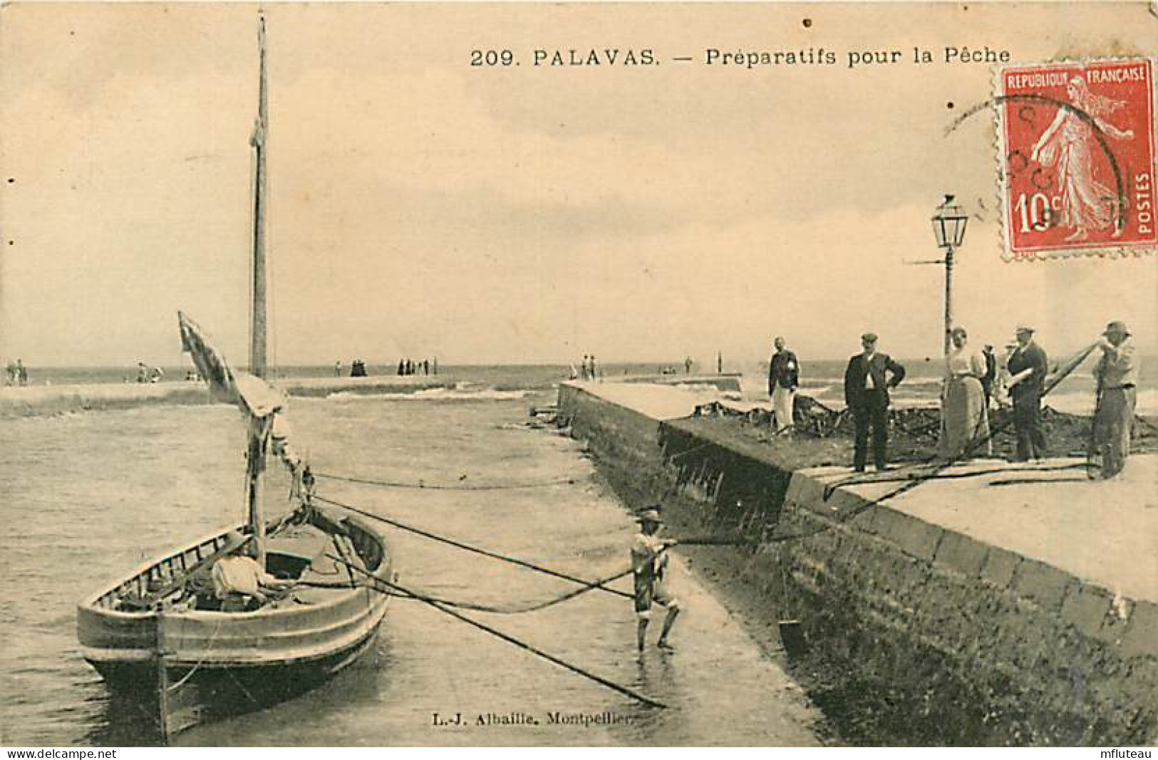 34* PALAVAS  Depart Peche      MA92,1169 - Palavas Les Flots