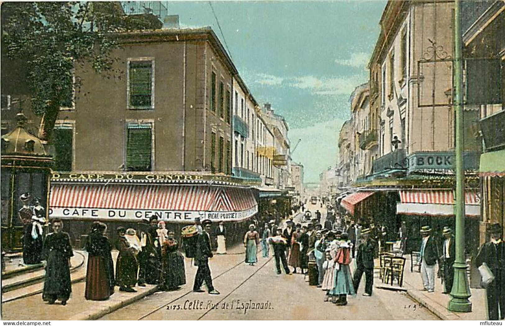 34* CETTE  SETE  Rue Esplanade   MA92,1147 - Sete (Cette)