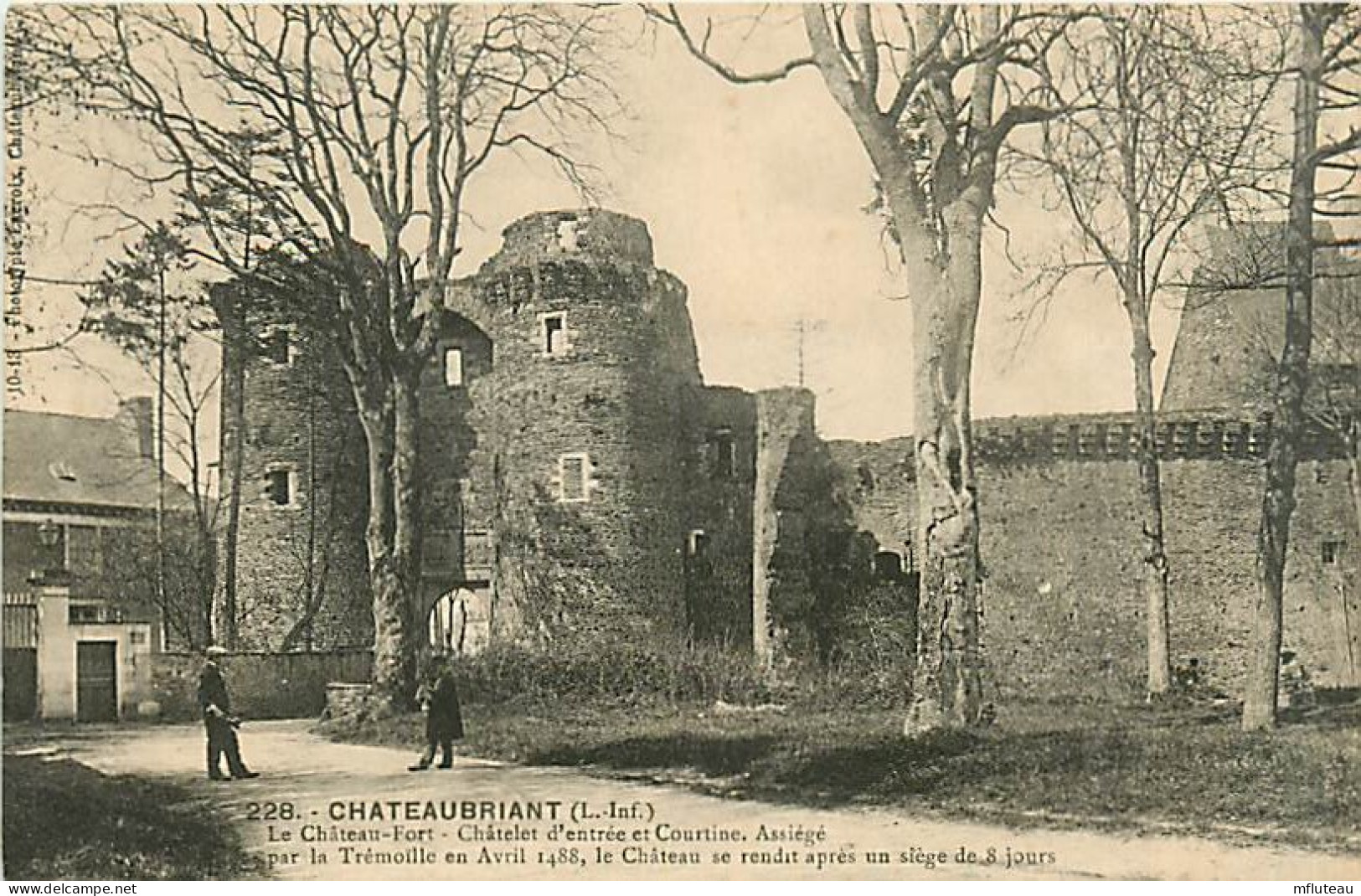 44* CHATEAUBRIANT   Chateau Fort     MA92,1145 - Châteaubriant