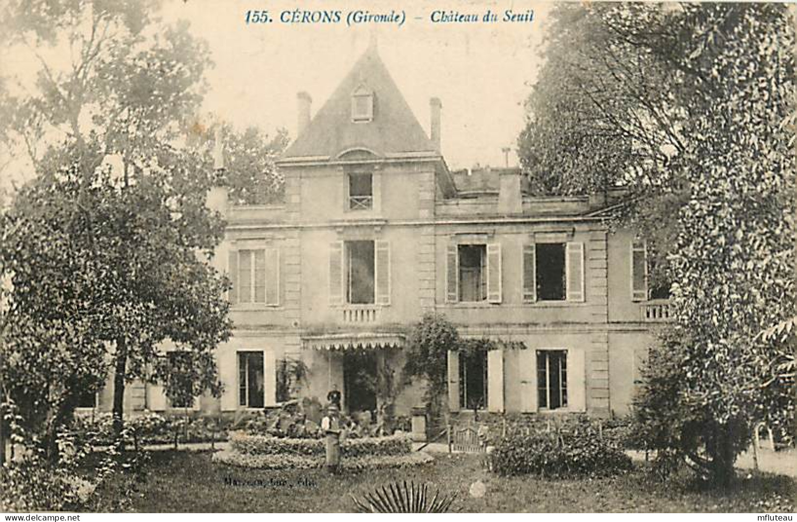 33* CERONS Chateau Du Seuil   MA92,0942 - Altri & Non Classificati