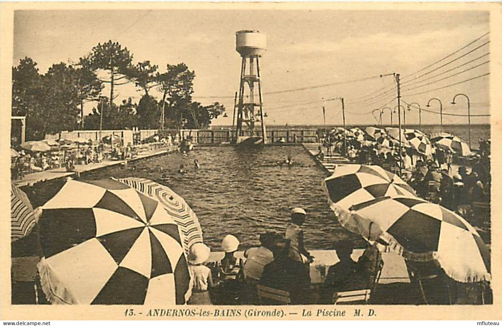 33* ANDERNOS LES BAINS  Piscine    MA92,0923 - Andernos-les-Bains