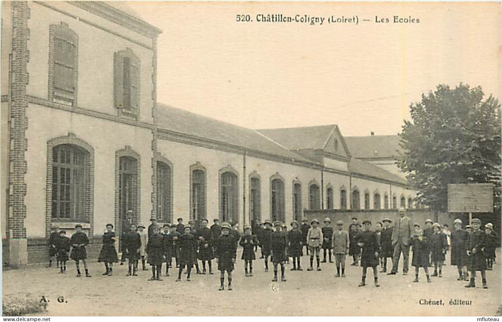 45* CHATILLON COLIGNY Les Ecoles                 MA93,0622 - Chatillon Coligny