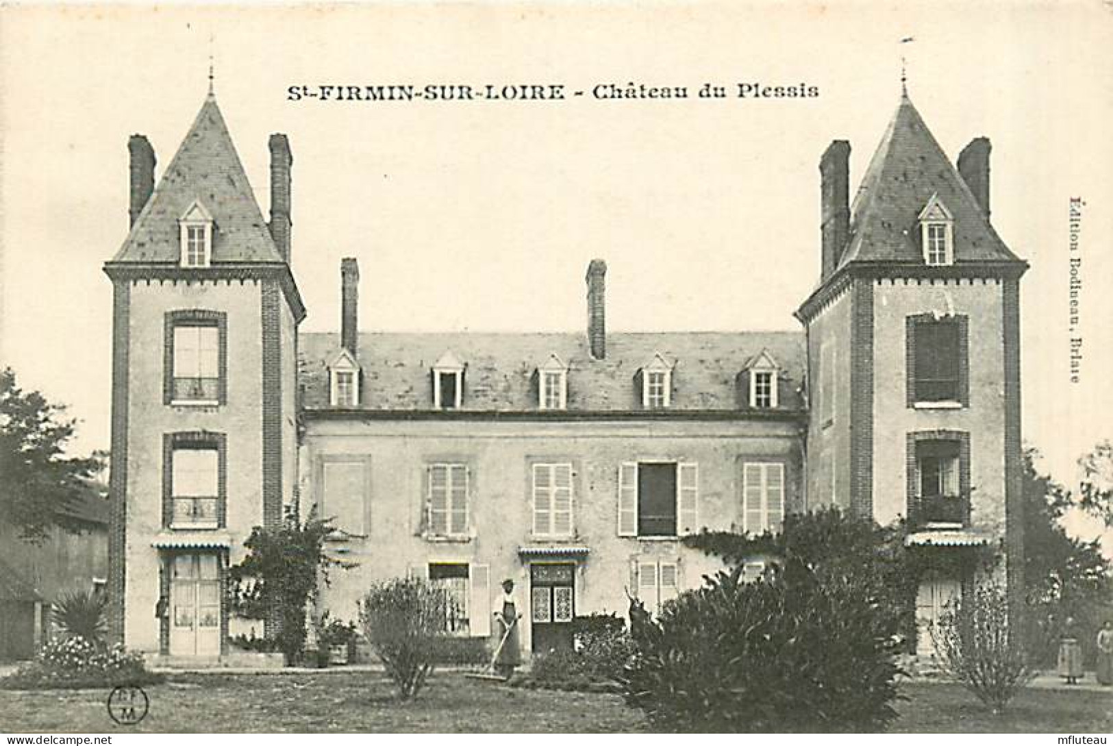 45* ST FIRMIN SUR LOIRE  Chateau Du Plessis               MA93,0581 - Other & Unclassified