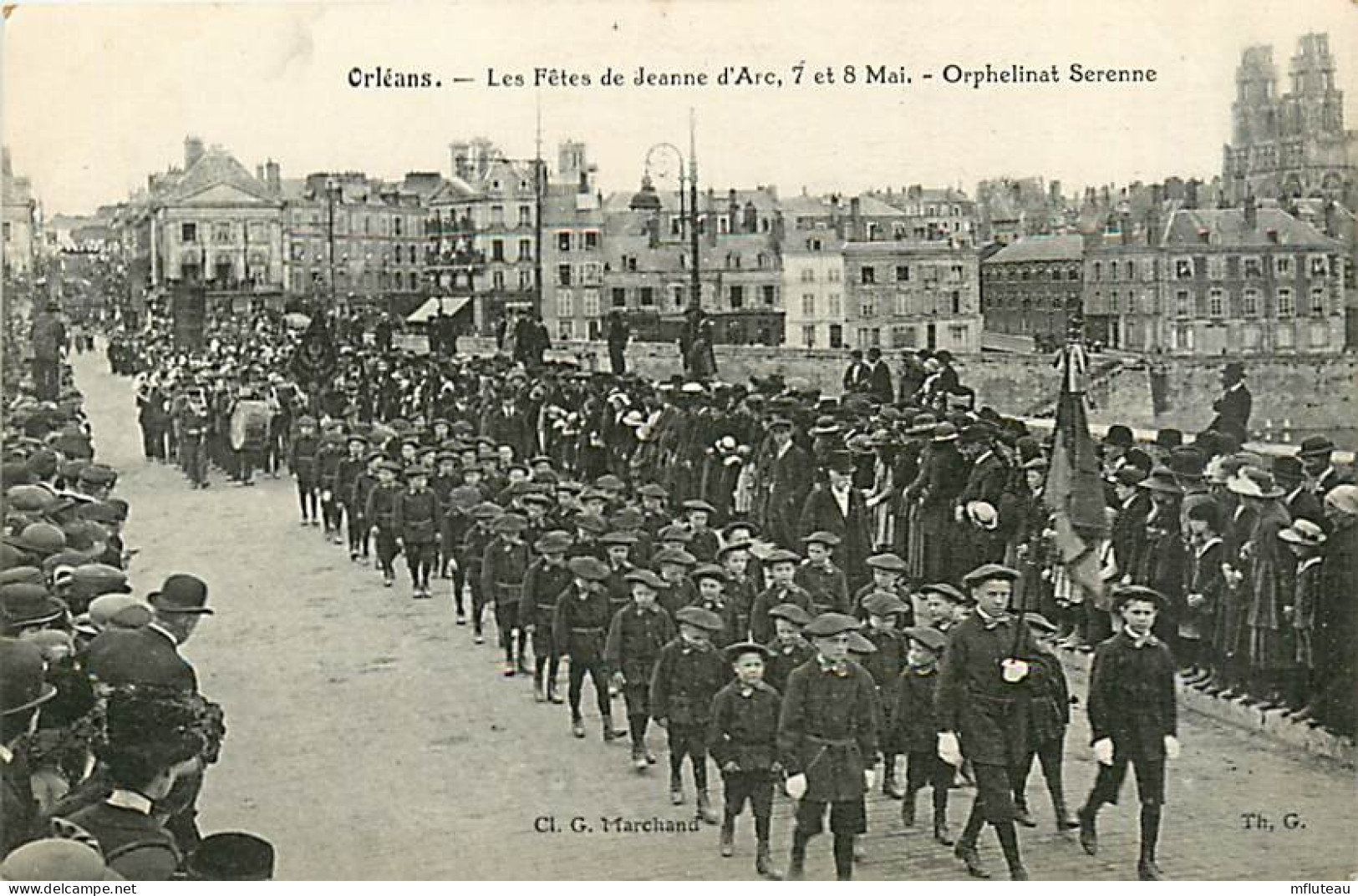 45* ORLEANS Fete Jeanne D Arc  Orphlinat Serrenne               MA93,0583 - Orleans