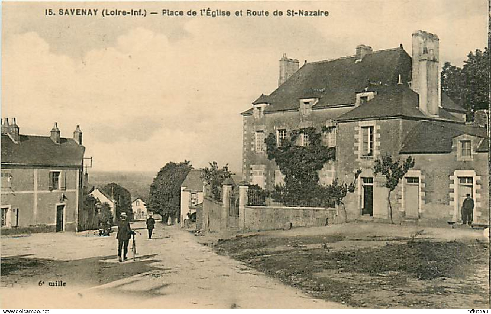 44* SAVENAY  Place Eglise                MA93,0562 - Savenay