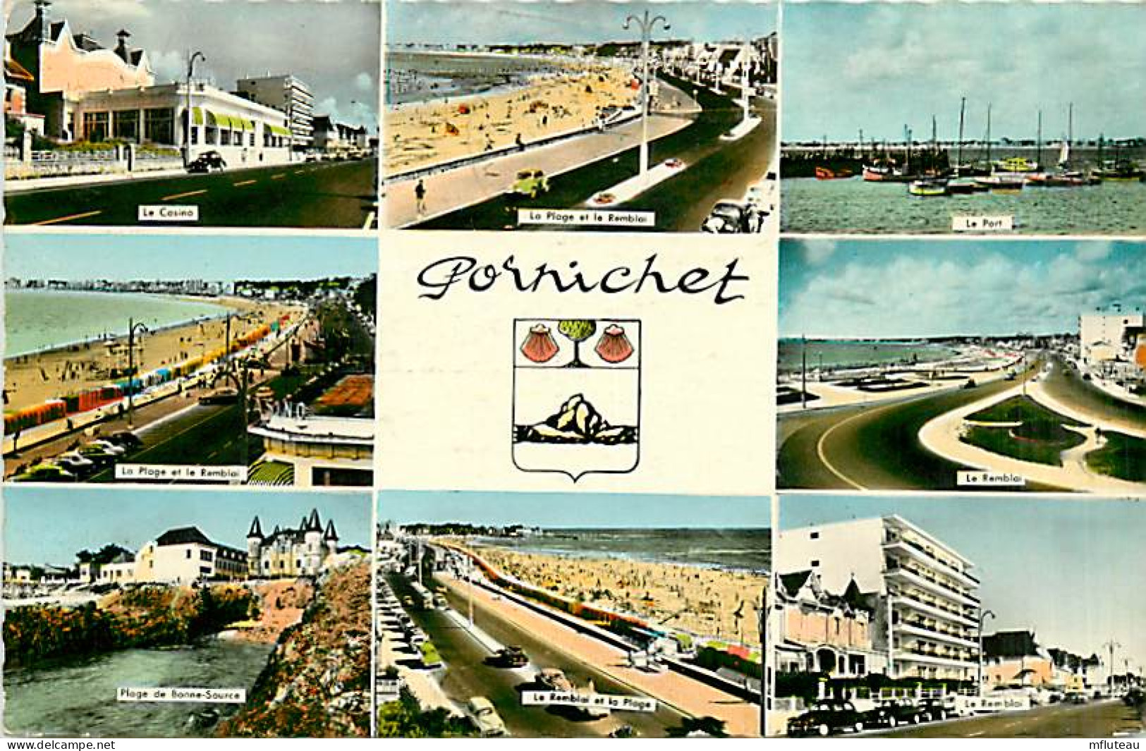 44* PORNICHET Multivues       CPSM (petit Format)          MA93,0531 - Pornichet