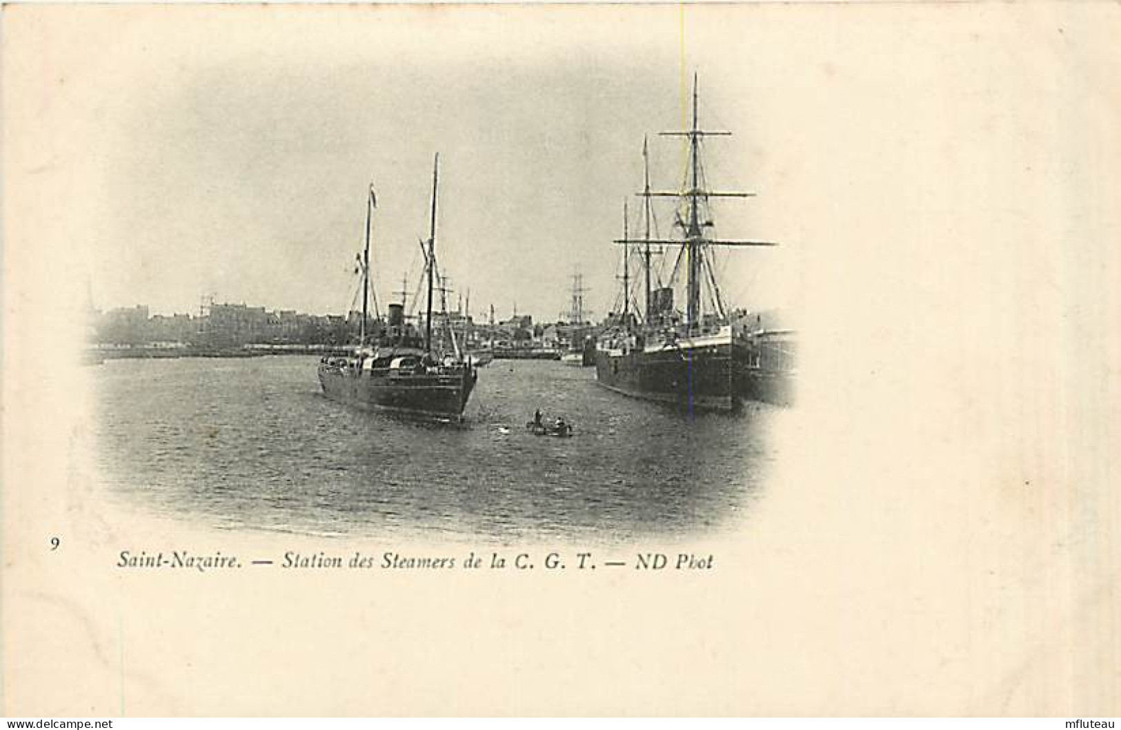 44* ST NAZAIRE Station De Steamers               MA93,0453 - Saint Nazaire