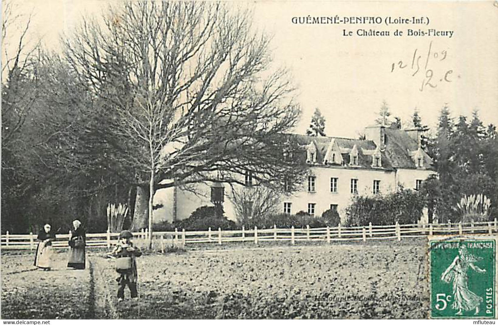 44* GUEMENE PENFAO  Chateau Bois Fleury                 MA93,0435 - Sonstige & Ohne Zuordnung