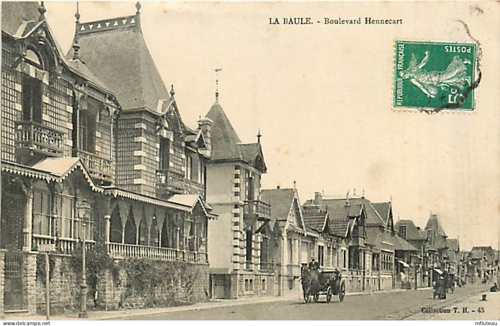 44* LA BAULE Bd  Hennecart      MA93,0415 - La Baule-Escoublac