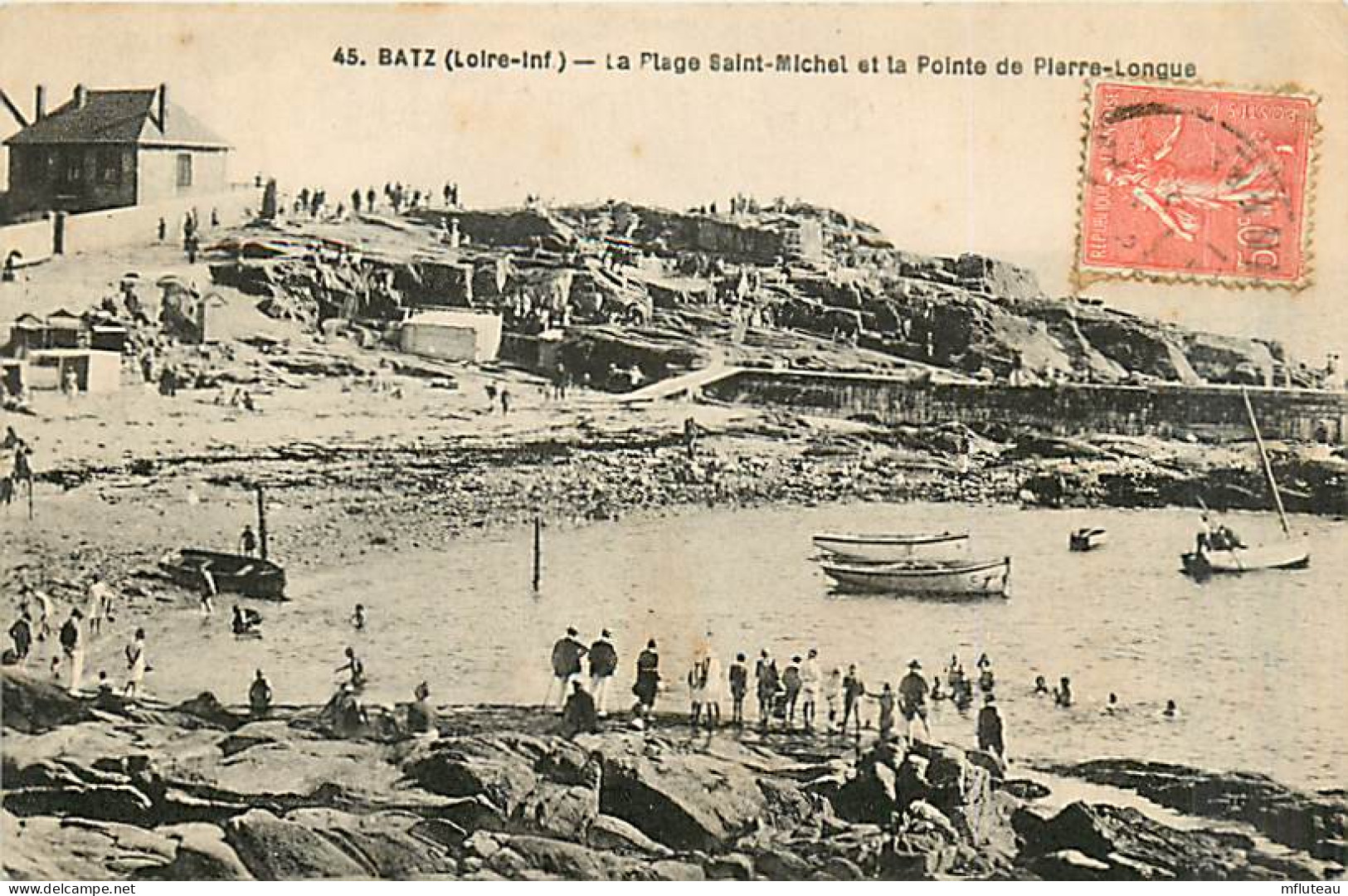 44* BATZ Plage                MA93,0347 - Batz-sur-Mer (Bourg De B.)