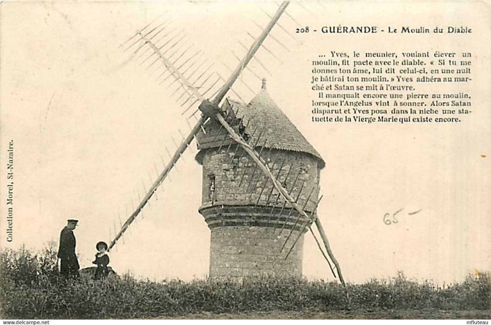 44* GUERANDE Moulin Du Diable                 MA93,0339 - Guérande