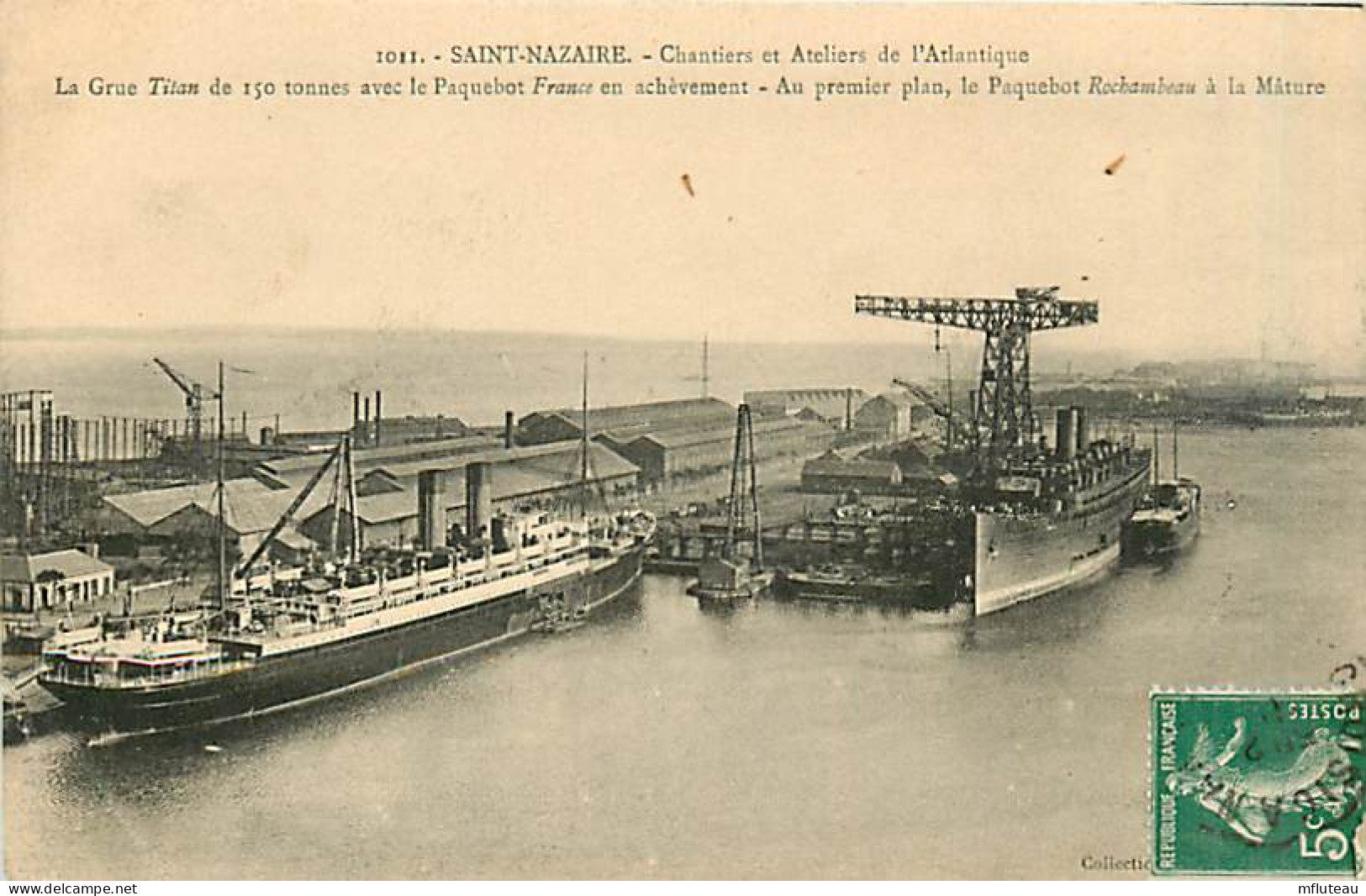 44* ST NAZAIRE  Chantiers               MA93,0323 - Saint Nazaire