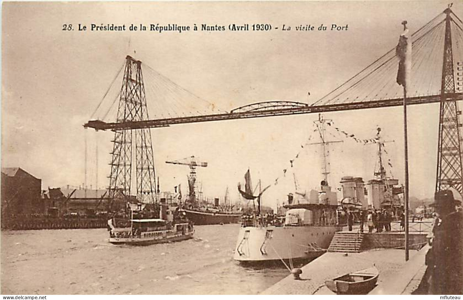 44* NANTES  President De La Republique  Avril  1930                MA93,0318 - Nantes