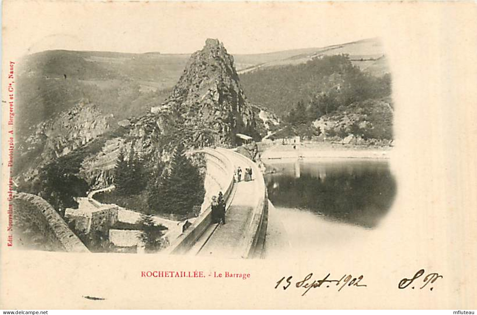 42* ROCHETAILLEE  Barrage              MA93,0256 - Rochetaillee
