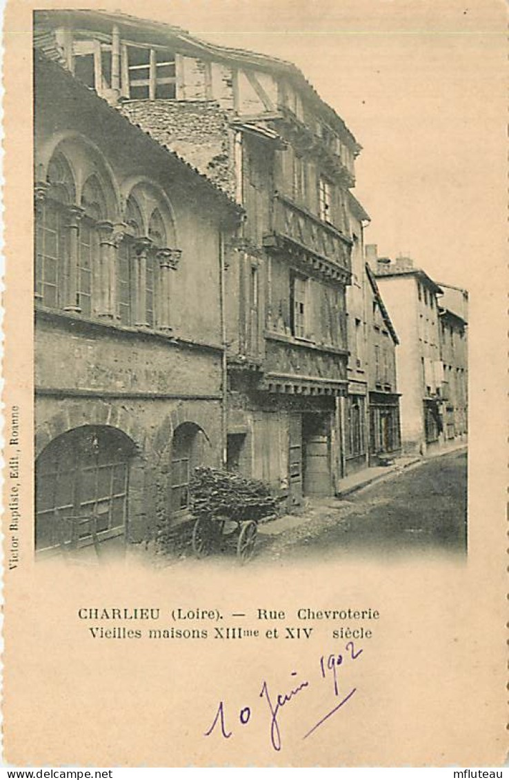 42* CHARLIEU Rue Chevroterie               MA93,0192 - Charlieu