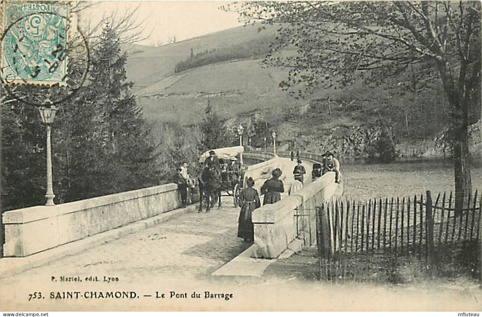 42* ST CHAMOND  Pont Du Barrage              MA93,0137 - Saint Chamond