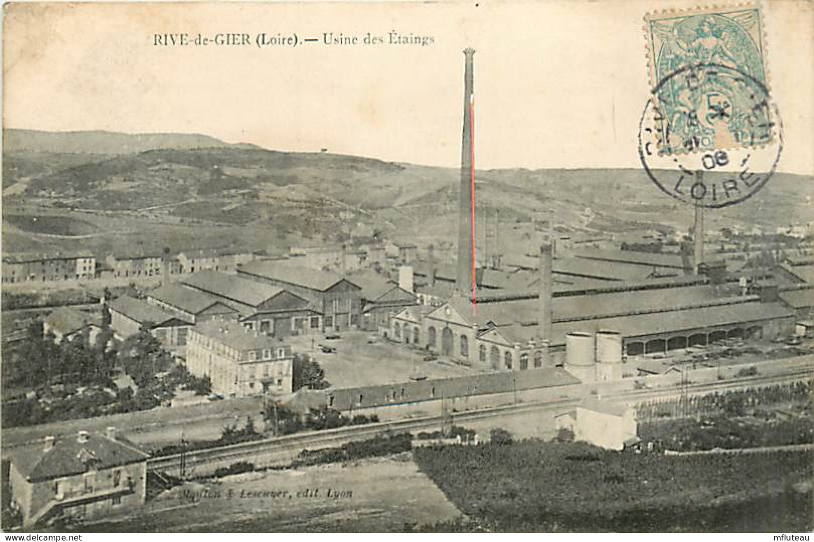 42* RIVE DE GIER  Usine Des Etaings                 MA93,0080 - Rive De Gier