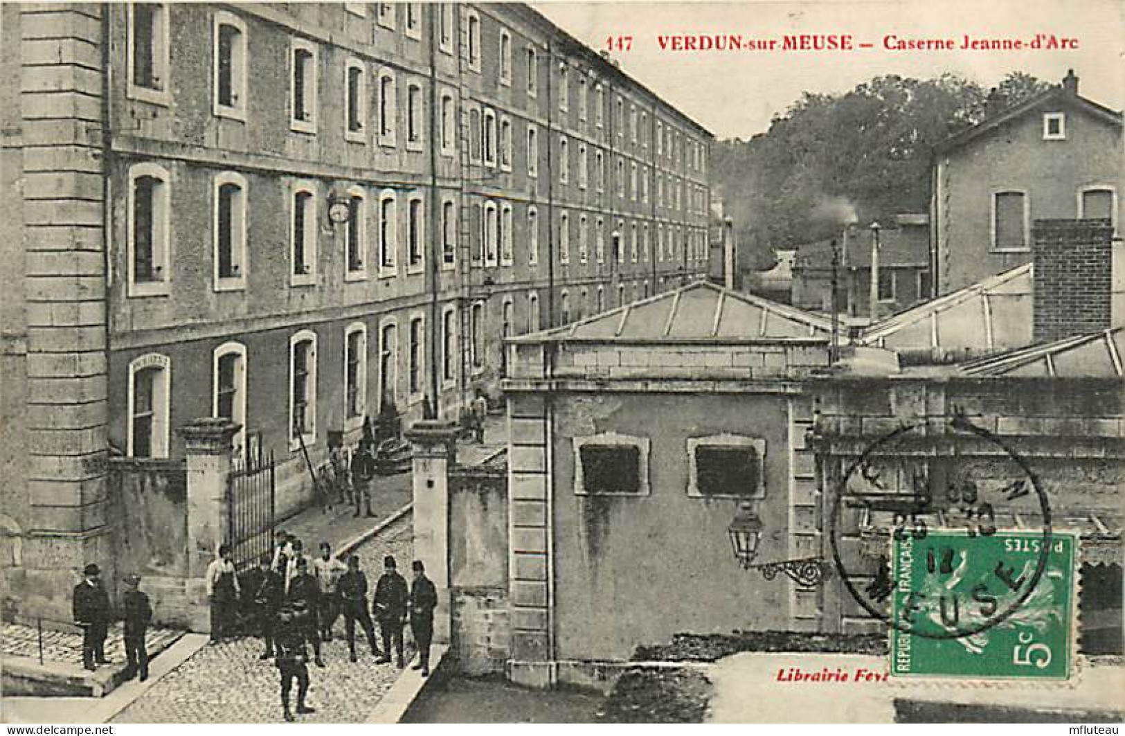 55* VERDUN  Caserne Jeanne D Arc           MA93,1210 - Verdun