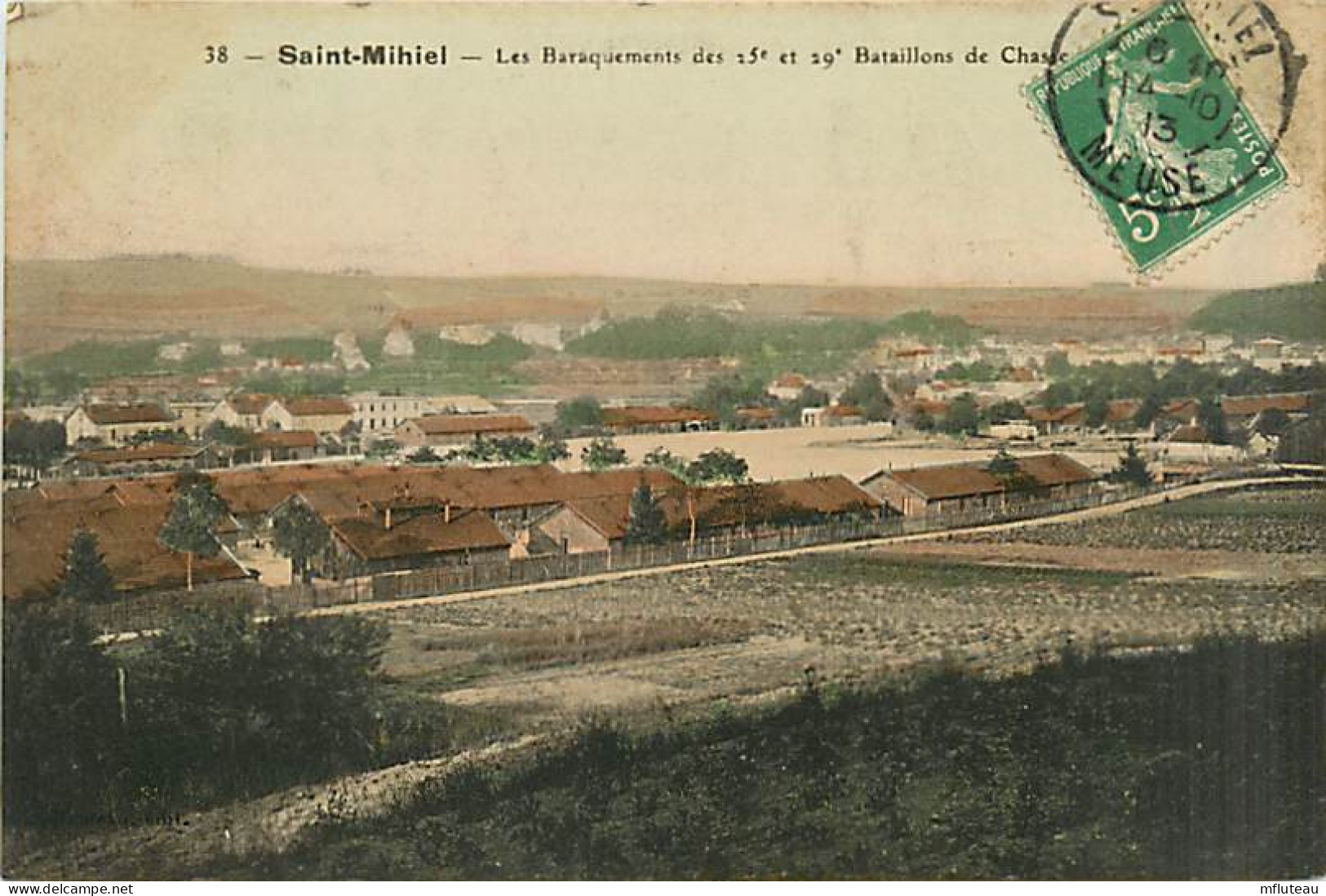 55* ST MIHIEL  Baraquements  Des Chasseurs             MA93,1200 - Saint Mihiel