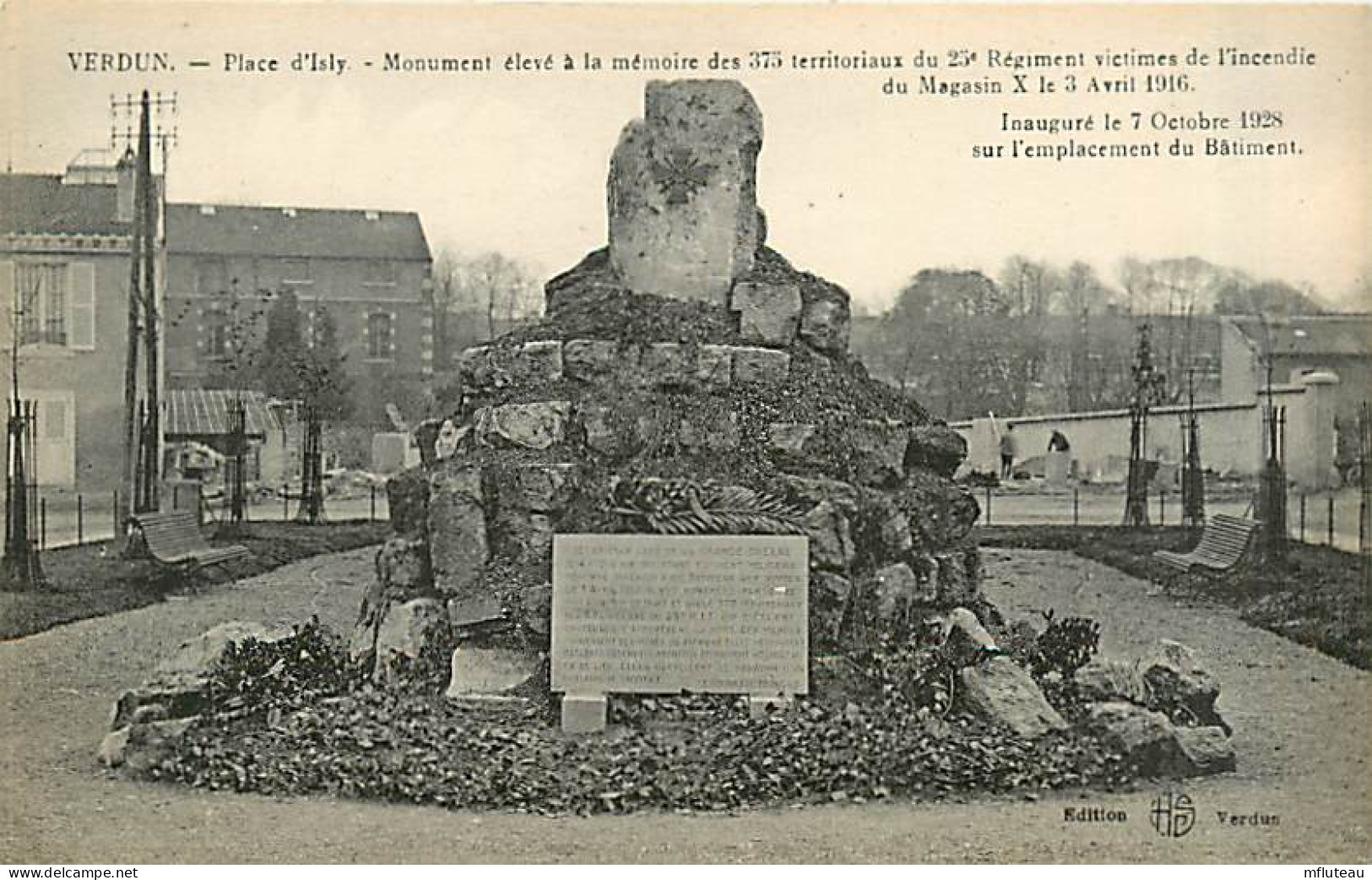 55* VERDUN Monument 25e Regiment                 MA93,1194 - Verdun