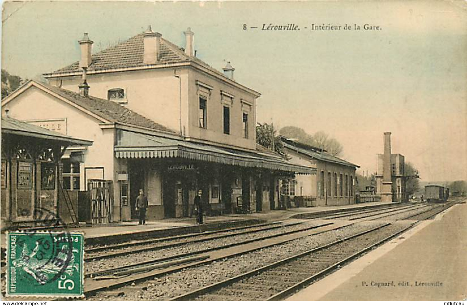 55* LEROUVILLE   Interieur Gare               MA93,1178 - Lerouville