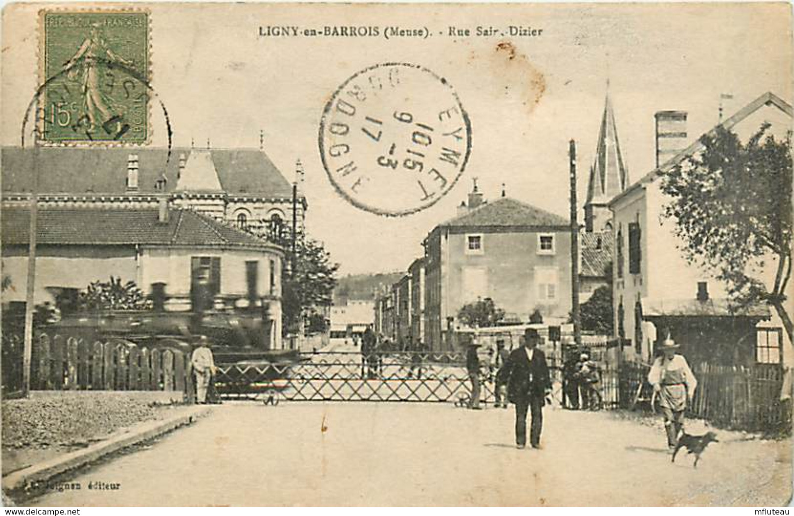 55* LIGNY EN BARROIS  Rue St Dizier                 MA93,1176 - Ligny En Barrois