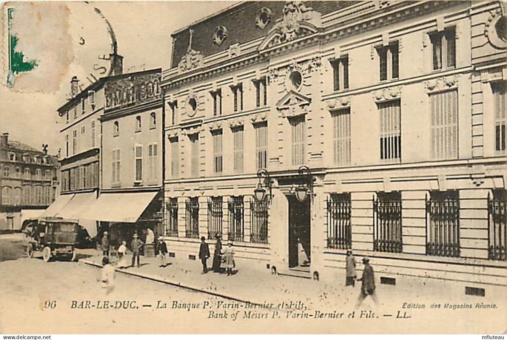 55* BAR LE DUC  Banque P.Verin                MA93,1138 - Bar Le Duc