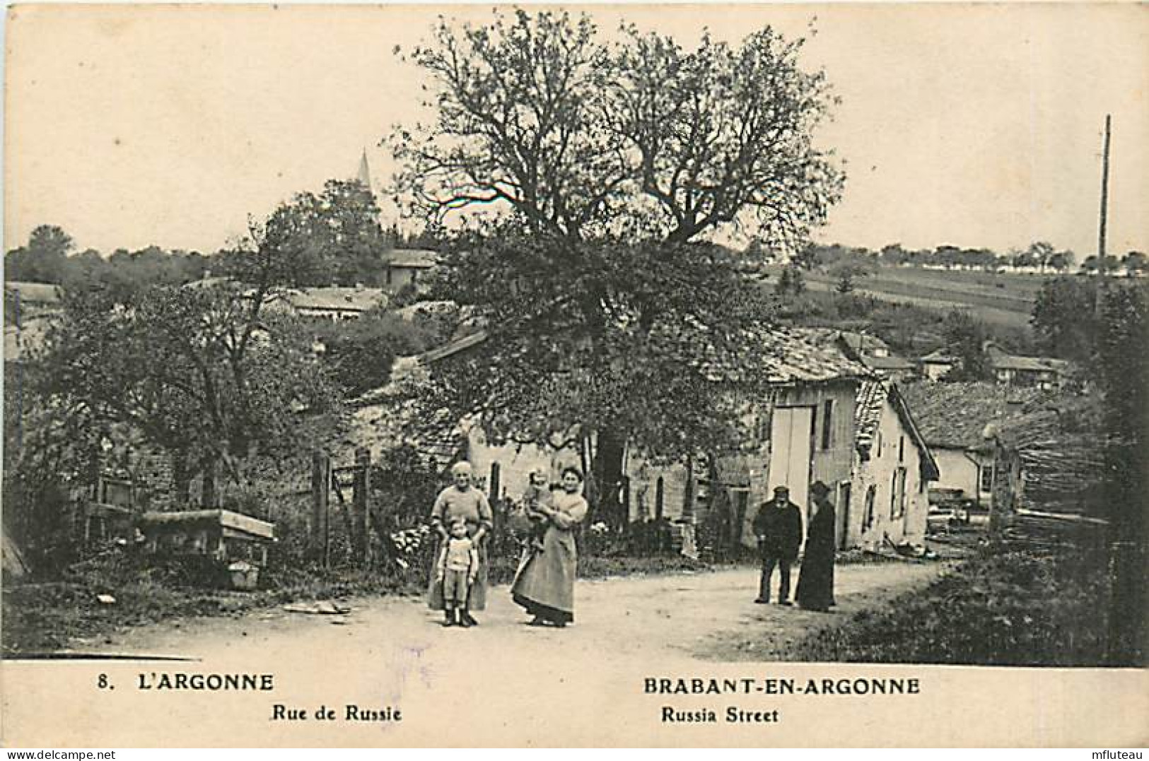 55* BRABANT EN ARGONNE Rue De Russie                 MA93,1133 - Autres & Non Classés