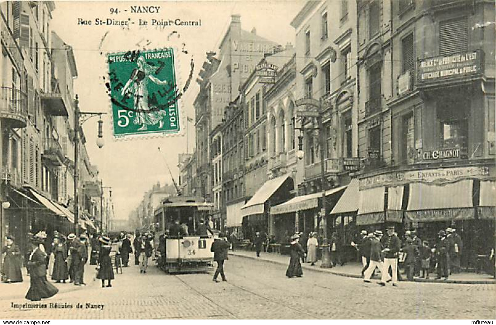 54* NANCY  Rue Sy Dizier                 MA93,1060 - Nancy