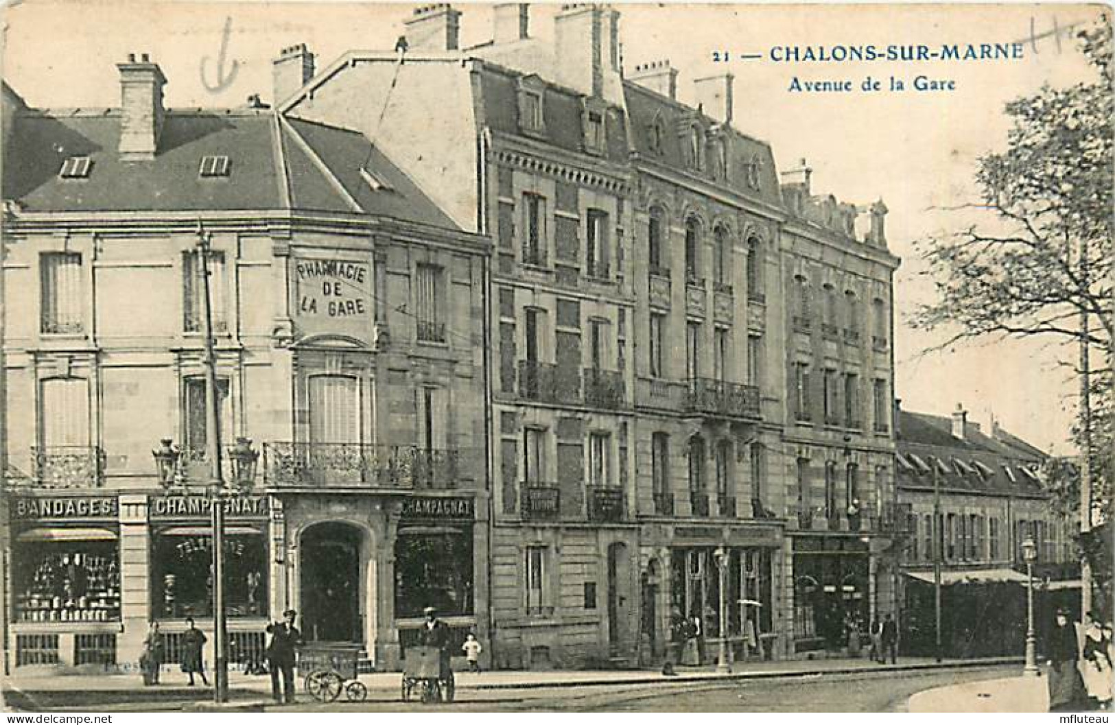 51* CHALONS SUR MARNE  Av De La Gare                  MA93,0957 - Châlons-sur-Marne