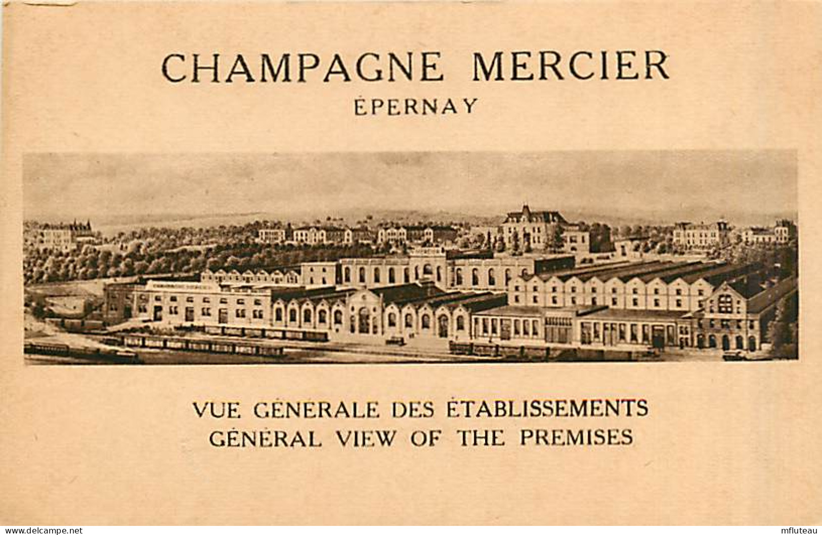 51* EPERNAY  Champagne Mercier                 MA93,0908 - Epernay