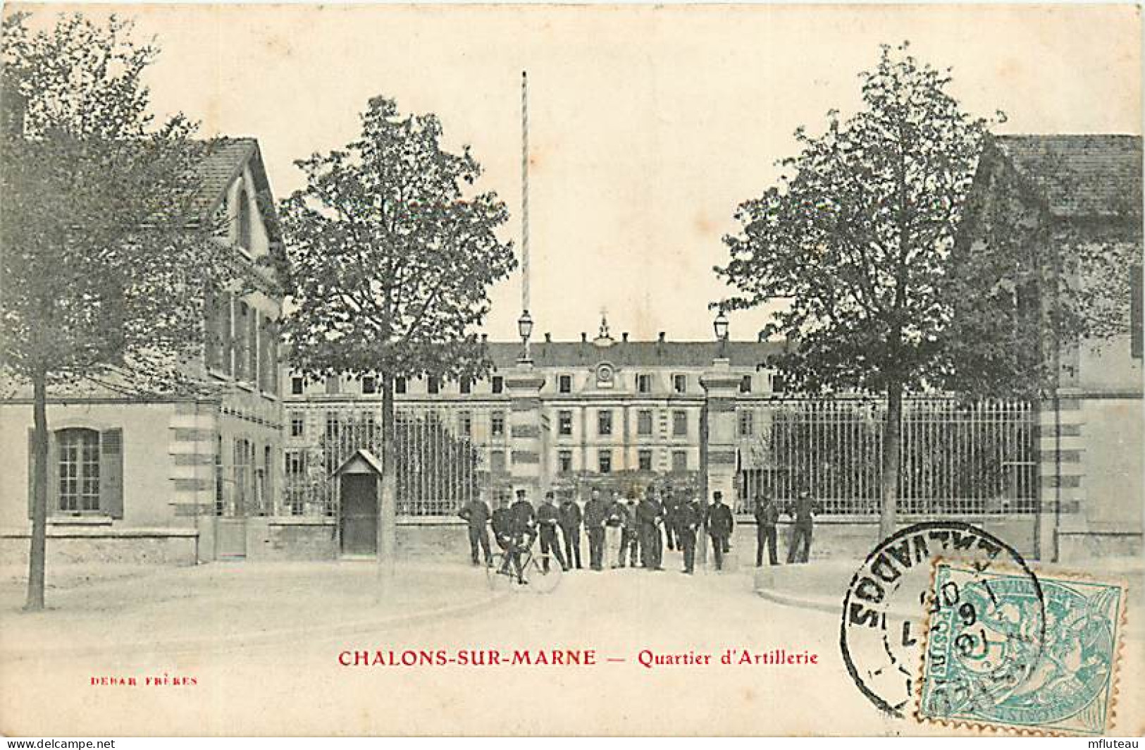 51* CHALONS SUR MARNE  Quartier D Artillerie              MA93,0893 - Châlons-sur-Marne