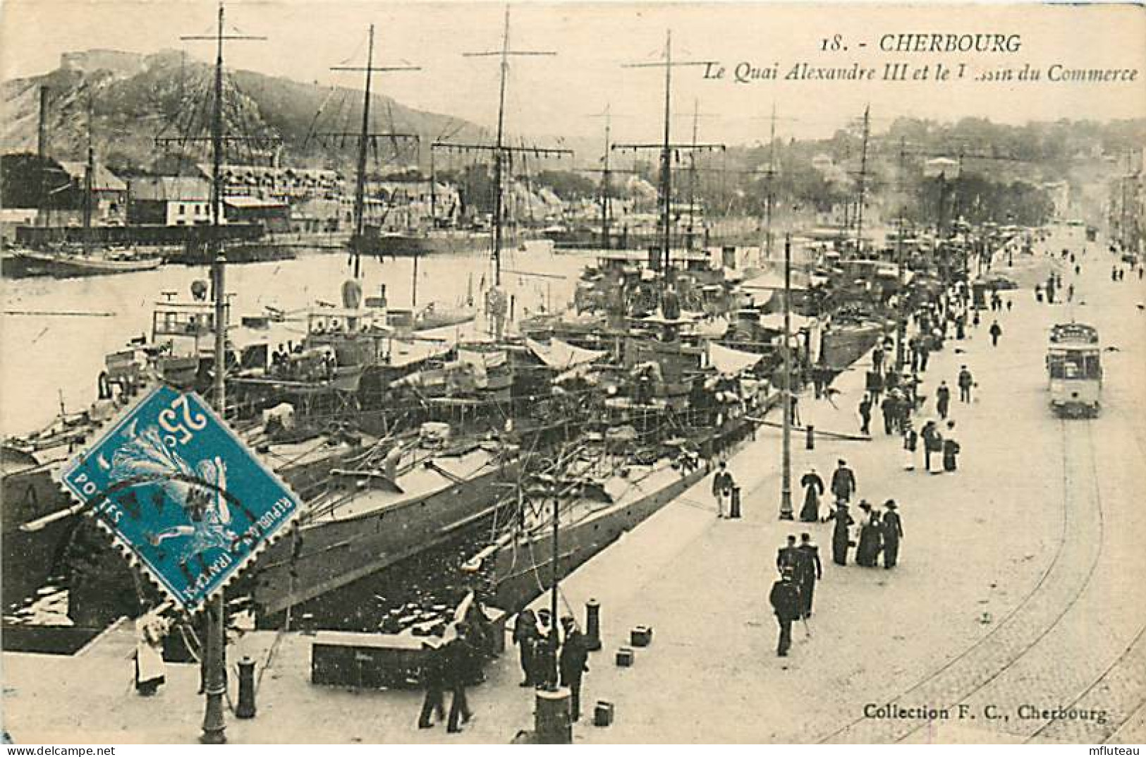50* CHERBOURG  Quai Allexandre III                MA93,0871 - Cherbourg
