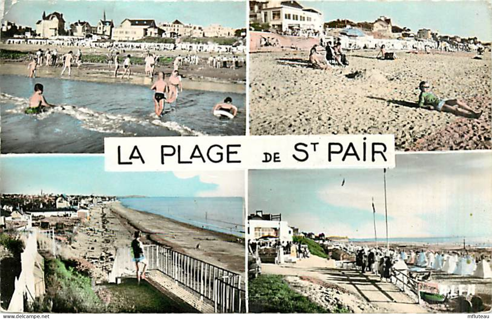 50* ST PAIR  Multivues  CPSM (petit Format)                MA93,0844 - Saint Pair Sur Mer