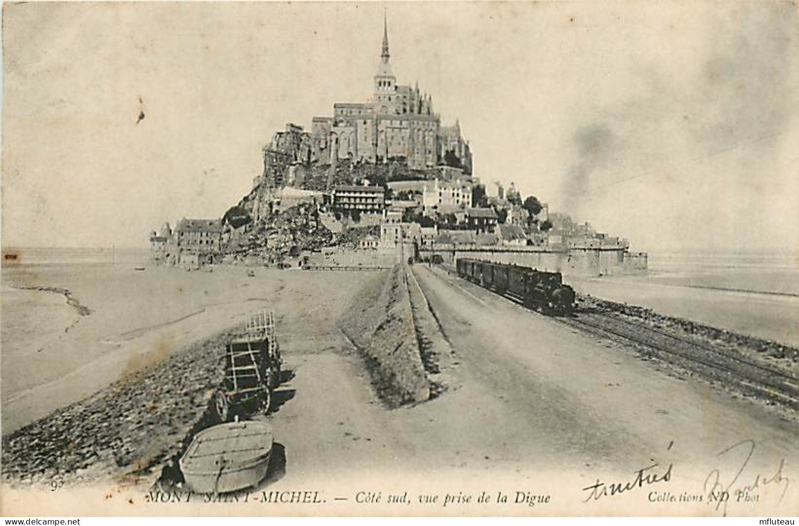 50* MONT ST MICHEL  Digue                 MA93,0800 - Le Mont Saint Michel