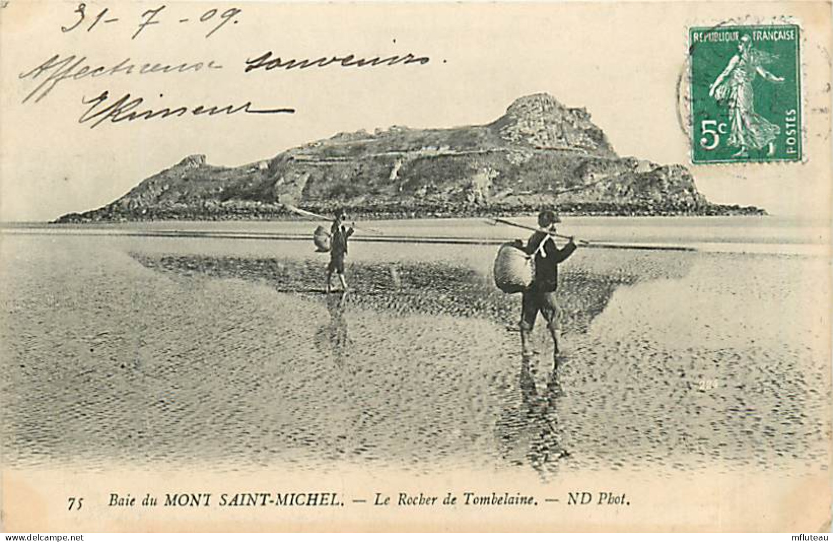 50* MONT ST MICHEL  Tombelaine                MA93,0776 - Le Mont Saint Michel