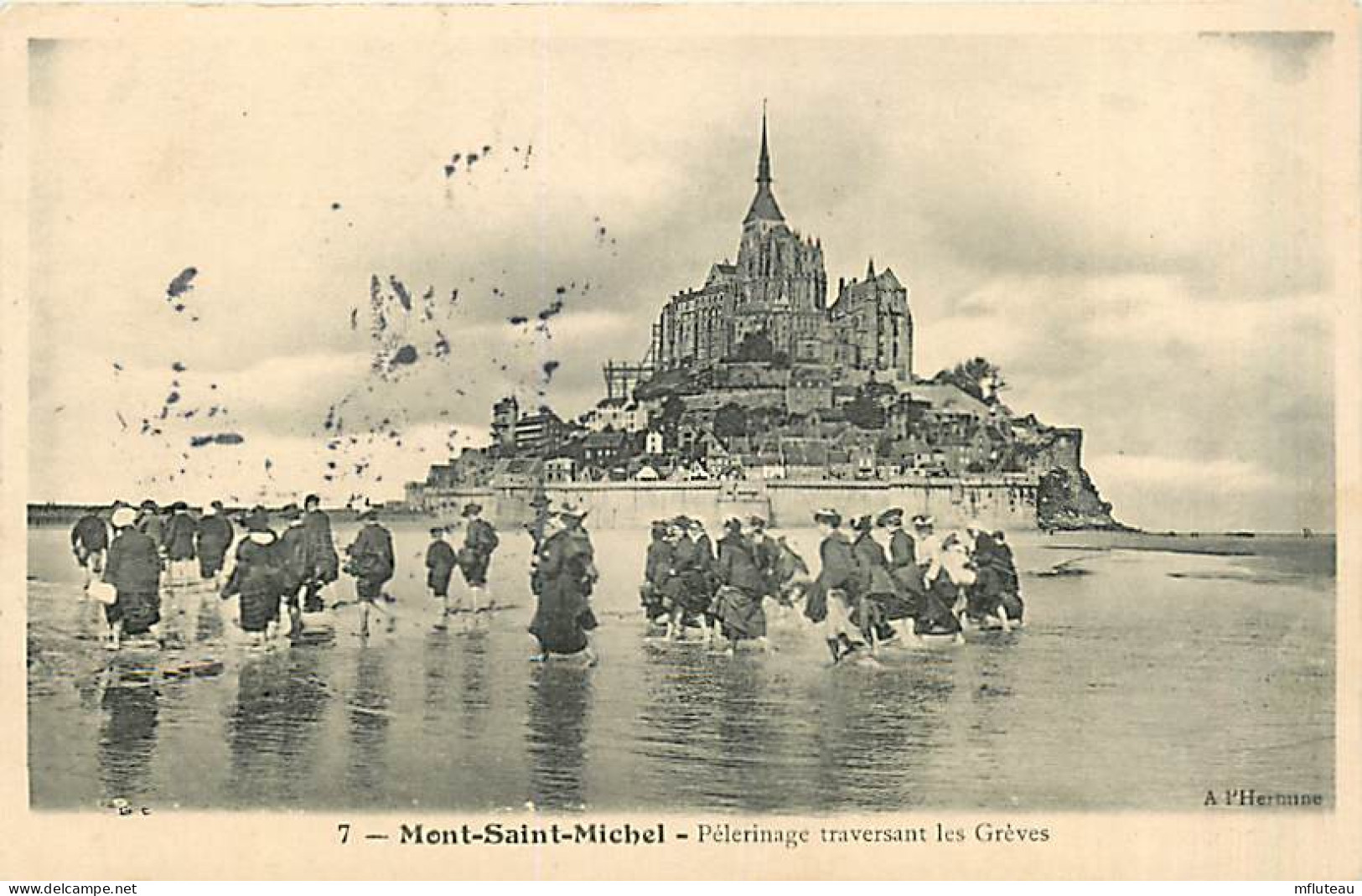 50* MONT ST MICHEL Pelerinage      MA93,0701 - Le Mont Saint Michel