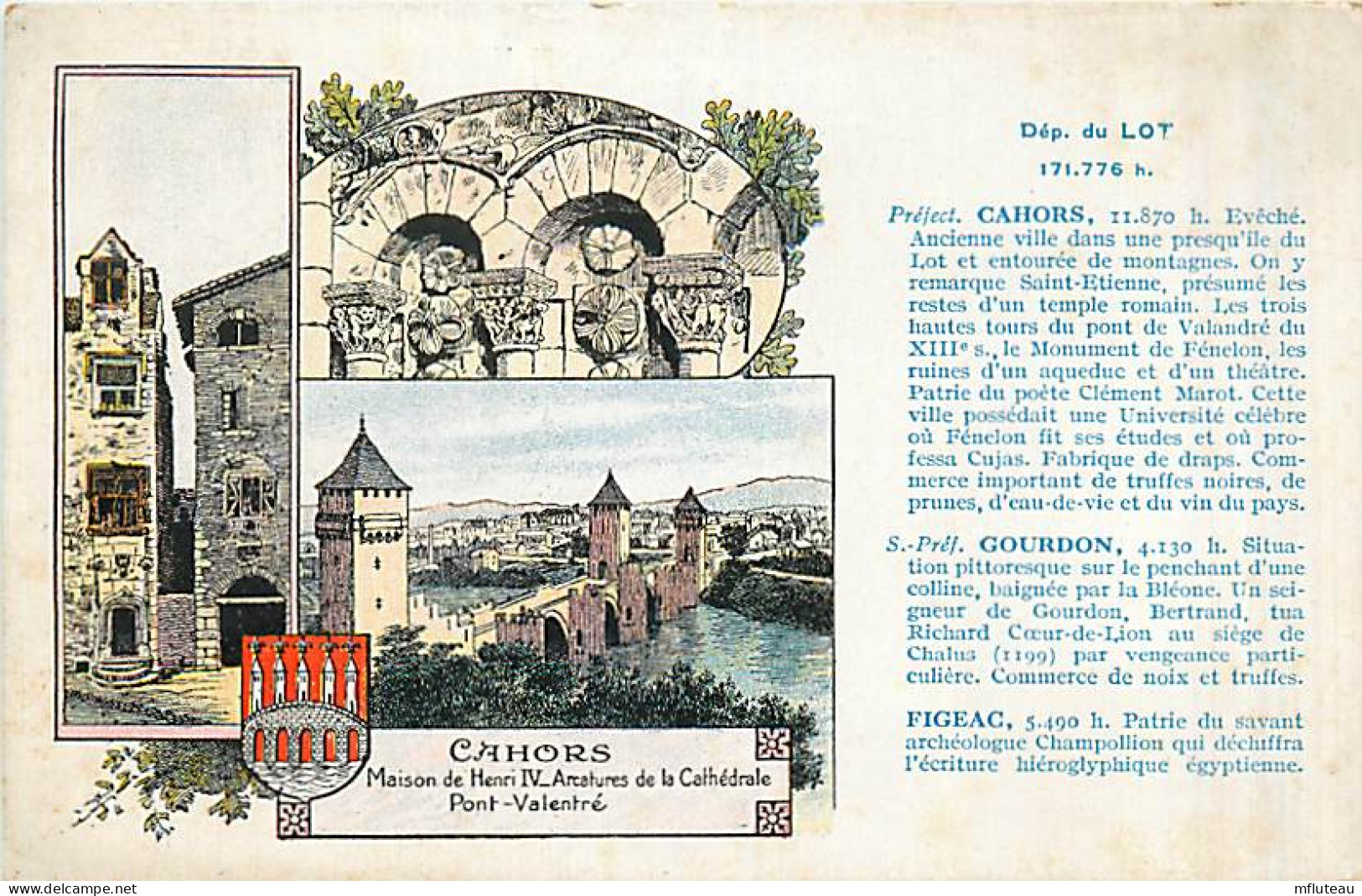 46* CAHORS  Multivues                 MA93,0684 - Cahors