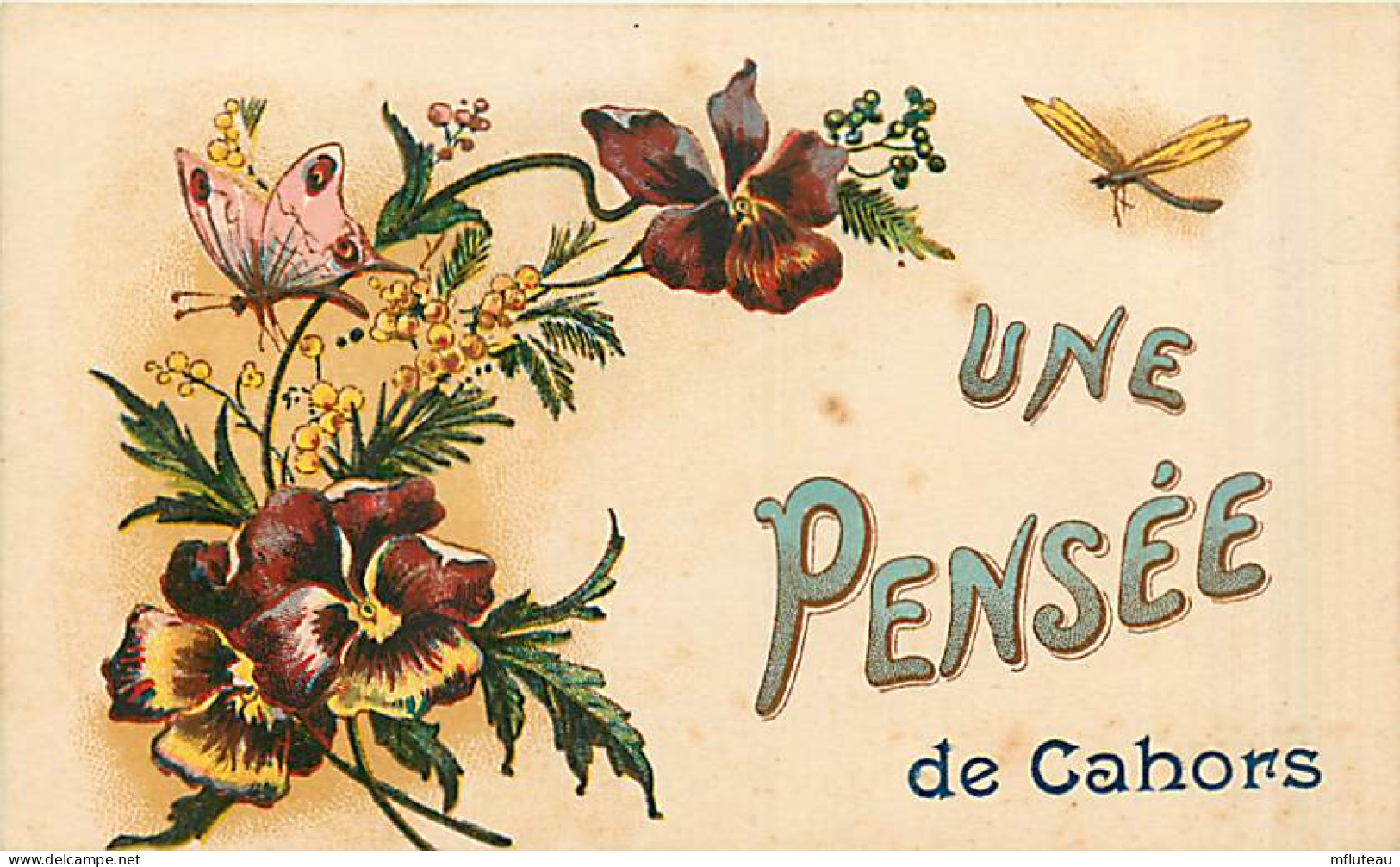 46* CAHORS  Une Pensee                MA93,0676 - Cahors