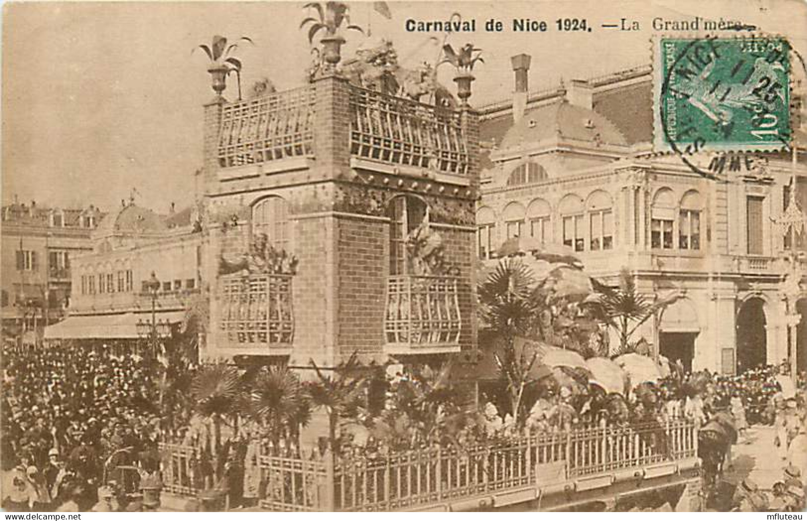 06* NICE  Carnaval 1924           MA94,0510 - Sonstige & Ohne Zuordnung